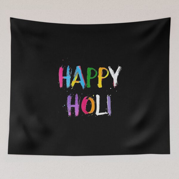 Item preview, Happy Holi - Painted Text designed and sold by MagicWander.