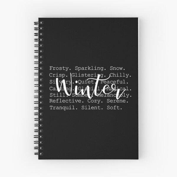 Item preview, Winter Words  designed and sold by Alberto Dominguez.