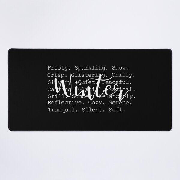 Item preview, Winter Words designed and sold by Alberto Dominguez.