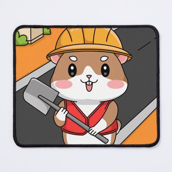 Item preview, Cute hamster worker designed and sold by InspireStudio4E.