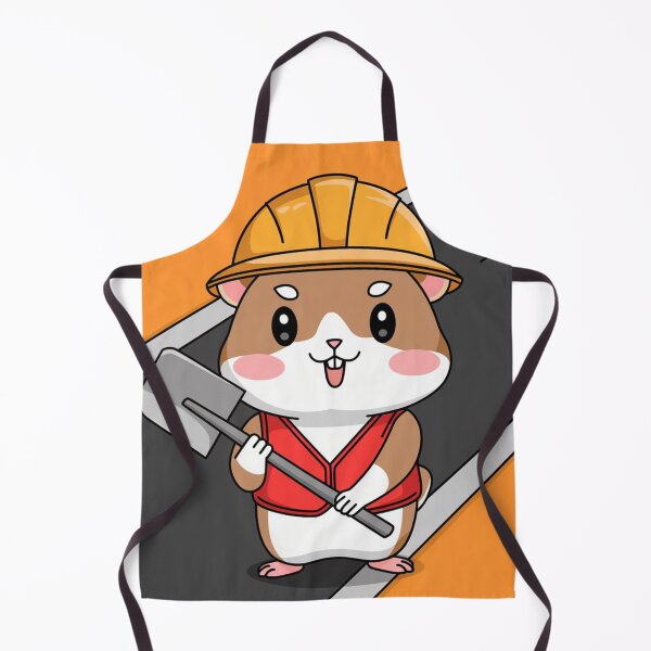 Item preview, Cute hamster worker designed and sold by InspireStudio4E.