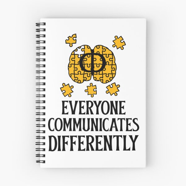 Item preview, Everyone Communicates Differently designed and sold by 87-Aesthetics.