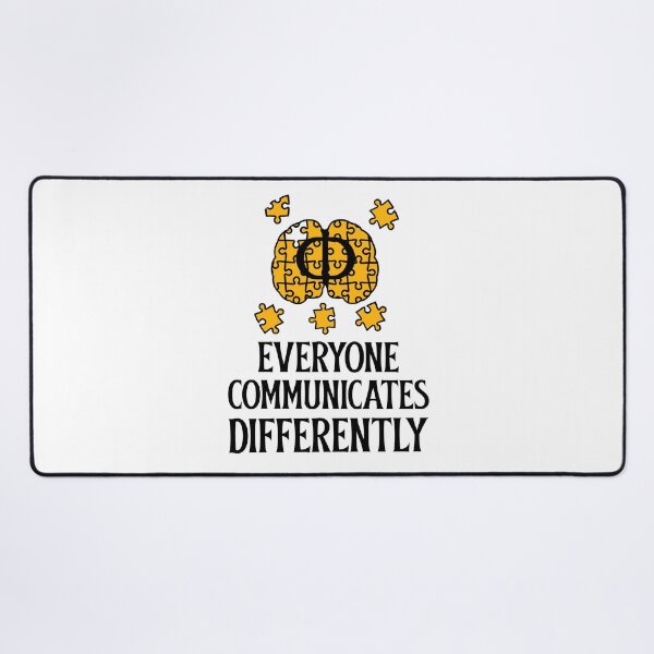 Item preview, Everyone Communicates Differently designed and sold by 87-Aesthetics.