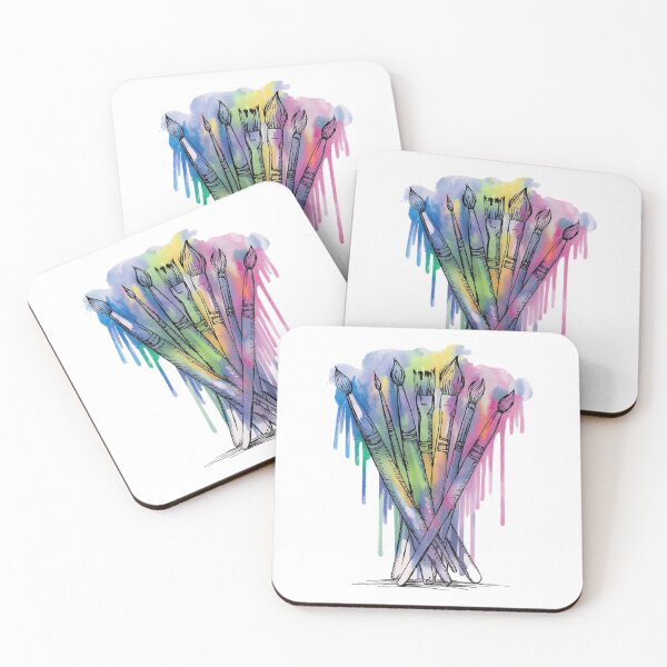 Item preview,  Modern Trendy watercolour Paintbrushes  designed and sold by SOUFIANE1991.