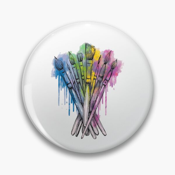 Item preview, Modern Trendy watercolour Paintbrushes  designed and sold by SOUFIANE1991.