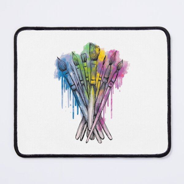Item preview, Modern Trendy watercolour Paintbrushes designed and sold by SOUFIANE1991.
