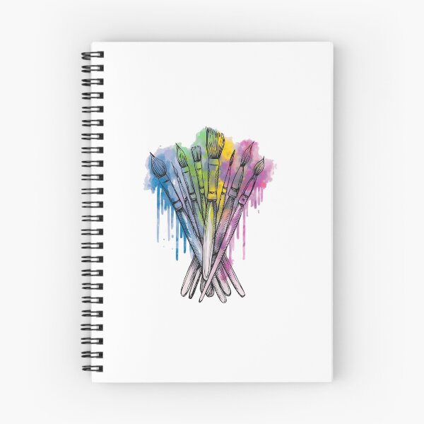 Item preview, Modern Trendy watercolour Paintbrushes  designed and sold by SOUFIANE1991.
