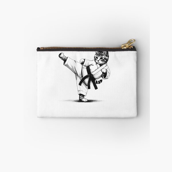 Item preview, Cat Doing Karate designed and sold by Kimberley King Art  King Art.