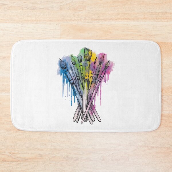 Item preview, Modern Trendy watercolour Paintbrushes  designed and sold by SOUFIANE1991.