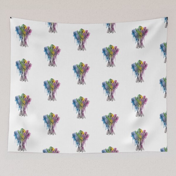 Item preview, Modern Trendy watercolour Paintbrushes  designed and sold by SOUFIANE1991.
