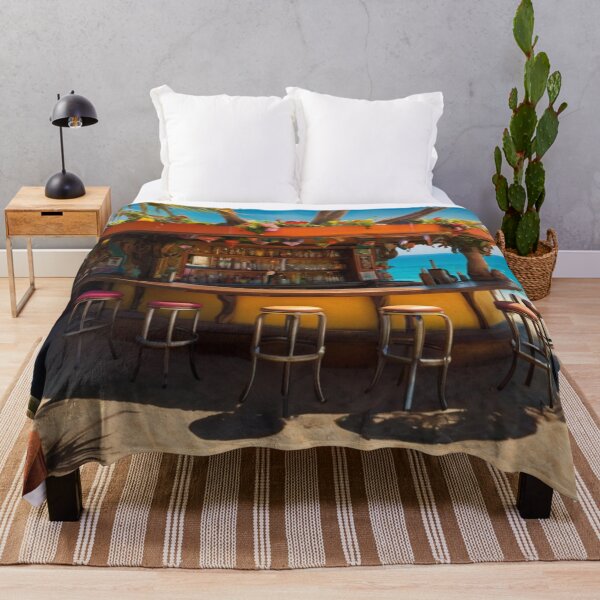 Item preview, Seaside Escape: A Cozy Mexican Bar on the Beach designed and sold by BlareBlare.