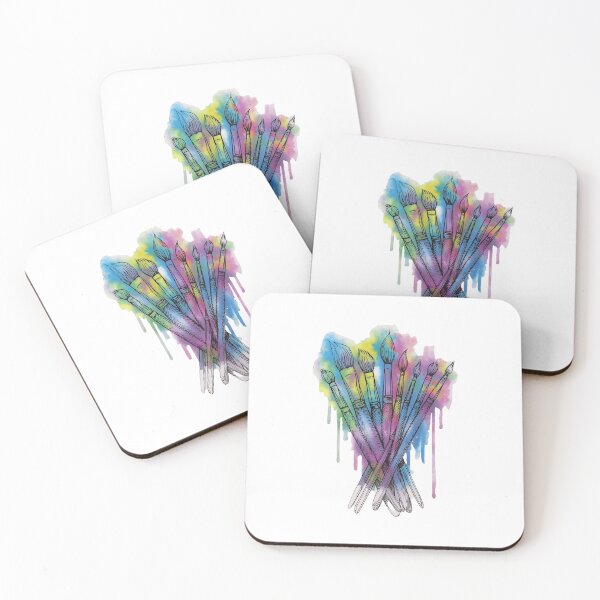 Item preview, Modern Trendy watercolour Paintbrushes  designed and sold by SOUFIANE1991.