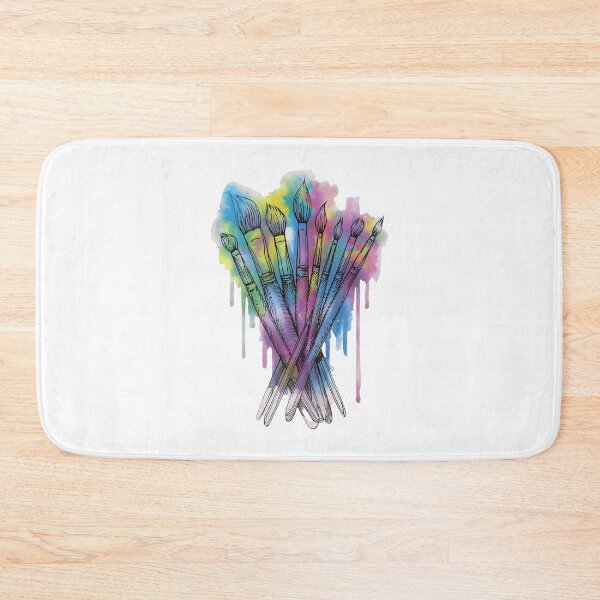 Item preview, Modern Trendy watercolour Paintbrushes  designed and sold by SOUFIANE1991.