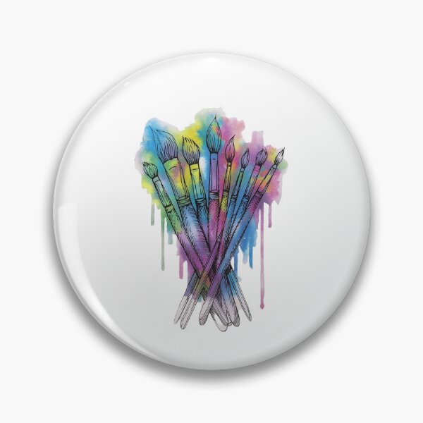 Item preview, Modern Trendy watercolour Paintbrushes  designed and sold by SOUFIANE1991.