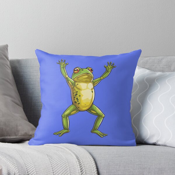 Item preview, Funny Frog With Hands Up designed and sold by RockFireMerch.