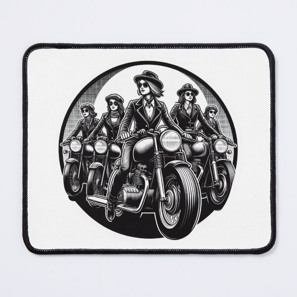 Item preview, Cafe Racer Biker Girls : Automotive Merchandise - designed and sold by InfmsCorp.