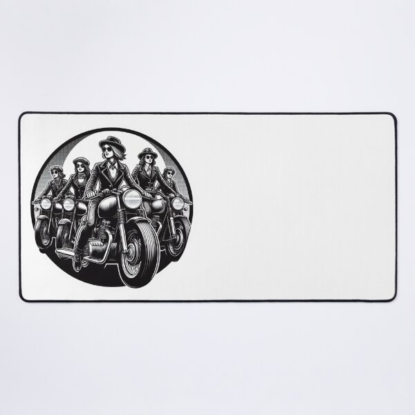 Item preview, Cafe Racer Biker Girls : Automotive Merchandise - designed and sold by InfmsCorp.