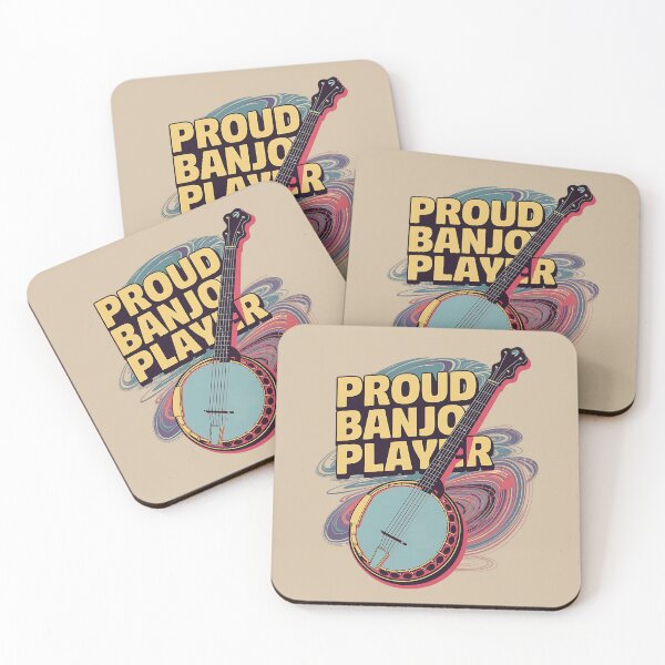 Item preview, Retro Banjo Player Musician Art Design designed and sold by TeeGrit.