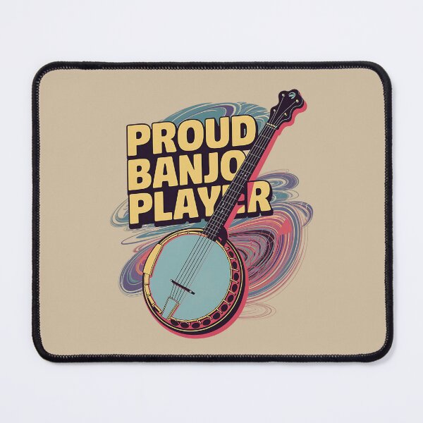 Item preview, Retro Banjo Player Musician Art Design designed and sold by TeeGrit.