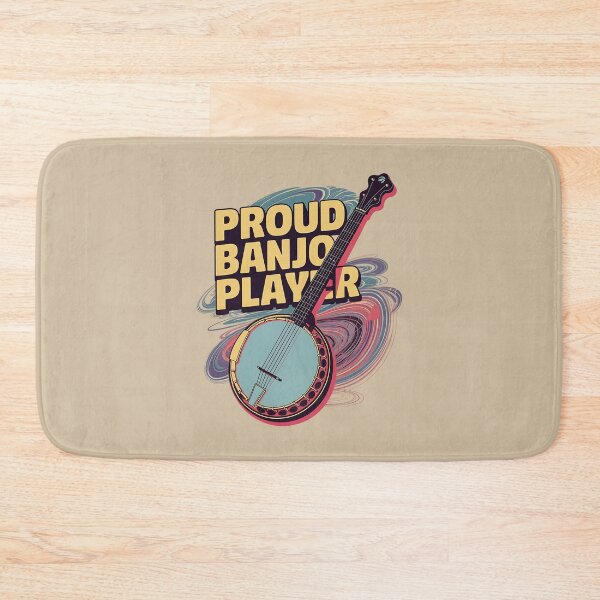 Item preview, Retro Banjo Player Musician Art Design designed and sold by TeeGrit.