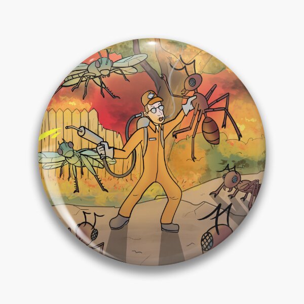 Item preview, Dale the Bug Slayer designed and sold by Trade Of All Jacks.