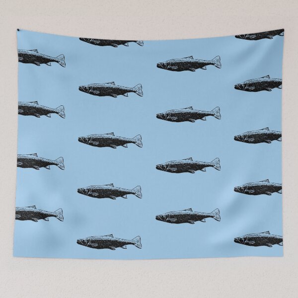 Item preview, Arctic Char Black Design  designed and sold by designsasstultd.