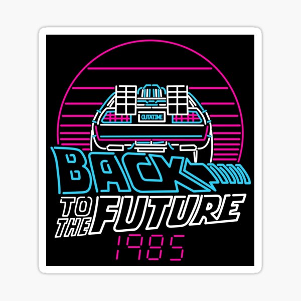 Item preview, Back to the 80s - Retro Delorean Future 1985 designed and sold by therocketman.