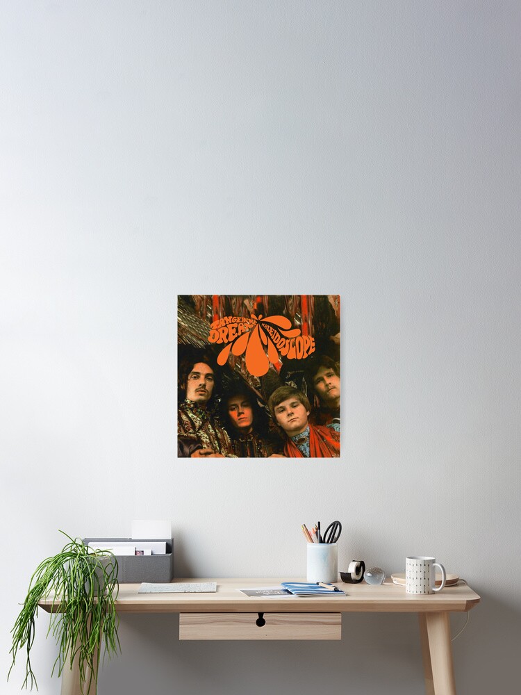 "Kaleidoscope UK Band Tangerine Dream Album Artwork Cover" Poster for