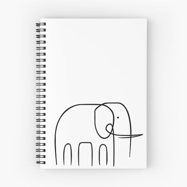 Item preview, Linear Elephant designed and sold by alvaromontoro.