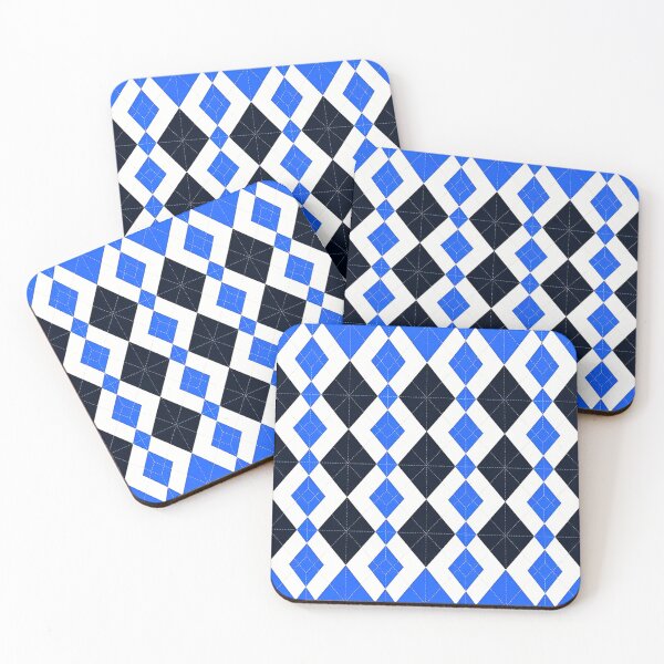 Item preview, Royal Blue Argyle Print Design by Steezee designed and sold by SteezeeStore.