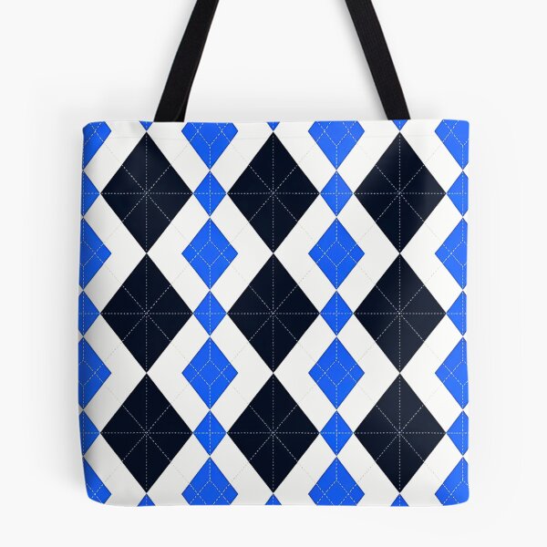 Item preview, Royal Blue Argyle Print Design by Steezee designed and sold by SteezeeStore.