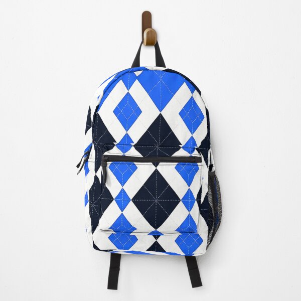 Item preview, Royal Blue Argyle Print Design by Steezee designed and sold by SteezeeStore.