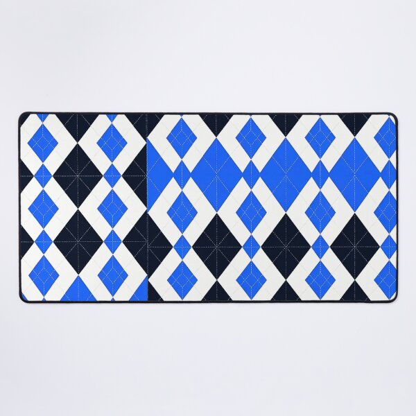 Item preview, Royal Blue Argyle Print Design by Steezee designed and sold by SteezeeStore.