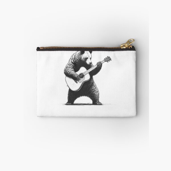 Item preview, Bear Playing Guitar 2 designed and sold by Kimberley King Art  King Art.