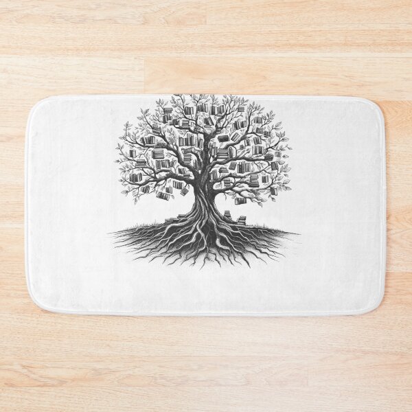 Item preview, Book Tree Book Reader Lover Reading designed and sold by Kimberley King Art  King Art.