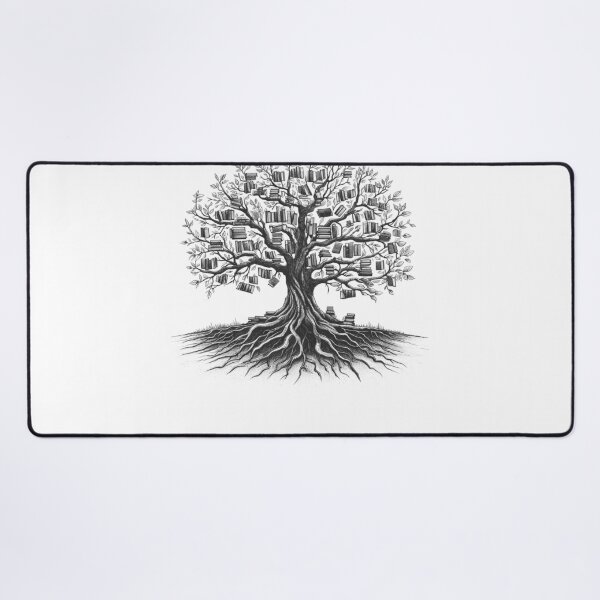 Item preview, Book Tree Book Reader Lover Reading designed and sold by Kimberley King Art King Art.