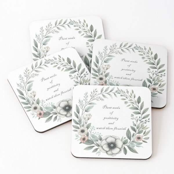 Item preview, Blooming Thoughts – Floral Art Journals-  Floral Journals designed and sold by Meemaart.