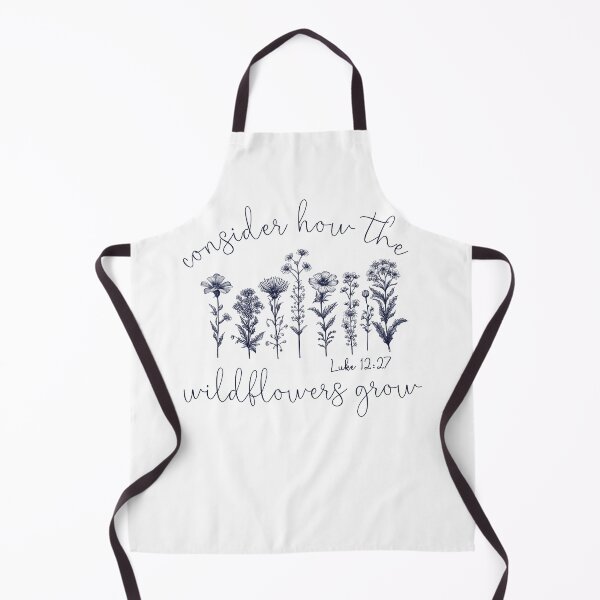 Item preview, Consider How The Wildflowers Grow Luke 12 27 designed and sold by Kimberley King Art  King Art.