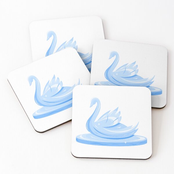 Item preview, An ice sculpture of a blue swan designed and sold by My Kind of Mood.