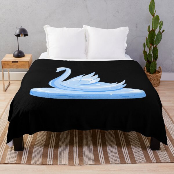 Item preview, An ice sculpture of a blue swan designed and sold by My Kind of Mood.