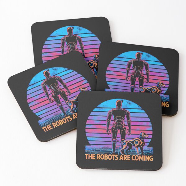 Item preview, the robots are coming designed and sold by TEEJAMBOREE.
