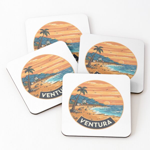Item preview, Ventura, California | Sunset on the shore of the beach designed and sold by CircinusStore.