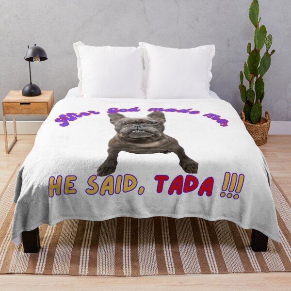 Item preview, After God made me, Tada, World's ugliest dog, funnyfits70, Humor, Funny, retro, vintages, funny quotes, animal humor, designed and sold by FunnyFits70.