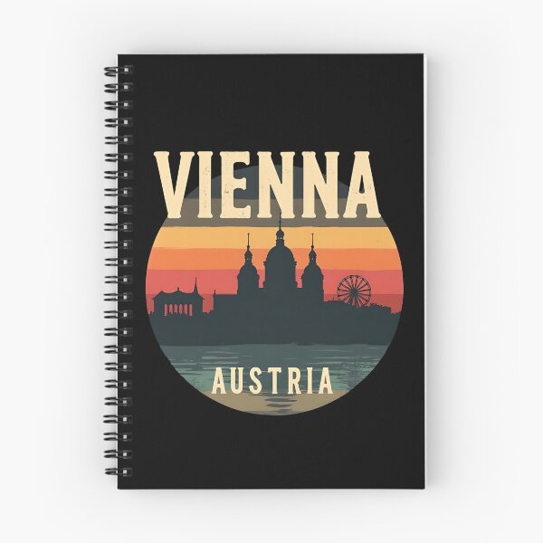 Item preview, Vienna Skyline Retro Vintage Aesthetic designed and sold by ThreadsInfinite.
