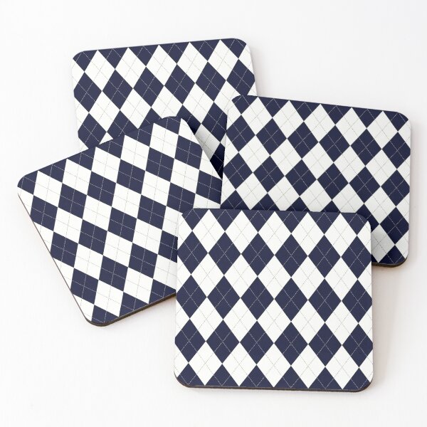 Item preview, Black And White Argyle Print Design by Steezee designed and sold by SteezeeStore.