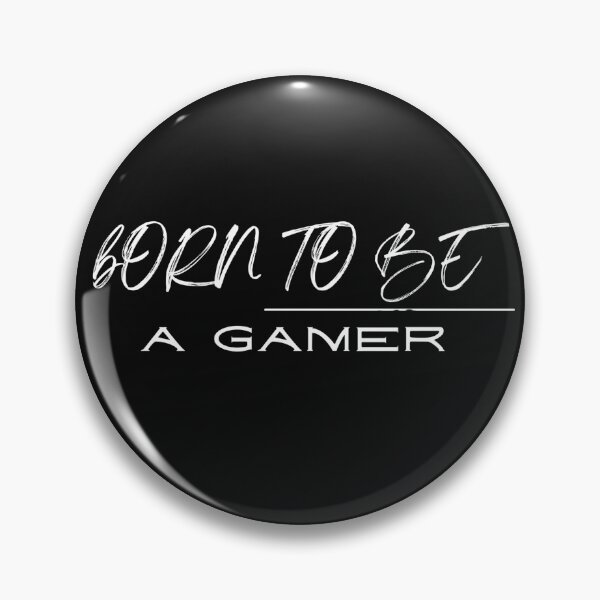 Item preview, Born to Be a Gamer – Minimalist Gaming Typography designed and sold by likeforcode.