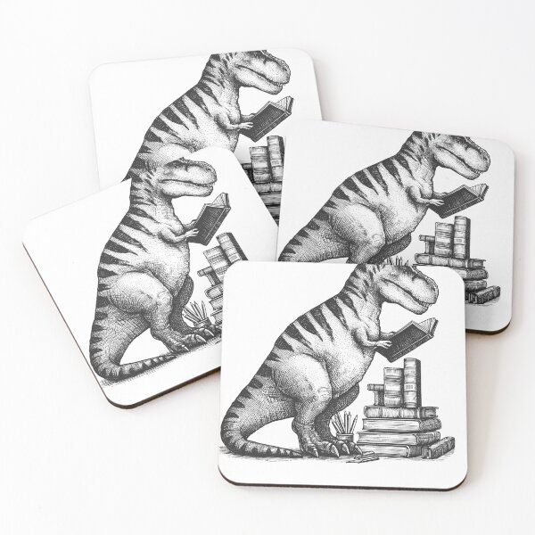 Item preview, Dinosaur Reading Book designed and sold by Kimberley King Art  King Art.