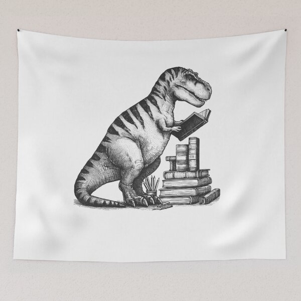 Item preview, Dinosaur Reading Book designed and sold by Kimberley King Art  King Art.