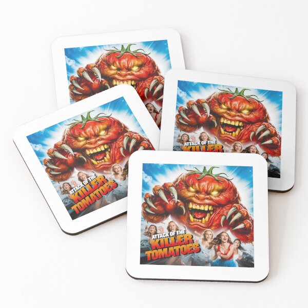 Item preview, Attack of the Killer Tomatoes, horror, tomato, monster, funnyfits70, Humor, Funny, retro, vintages, funny quotes, animal humor, designed and sold by FunnyFits70.
