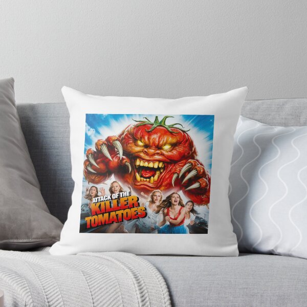 Item preview, Attack of the Killer Tomatoes, horror, tomato, monster, funnyfits70, Humor, Funny, retro, vintages, funny quotes, animal humor, designed and sold by FunnyFits70.